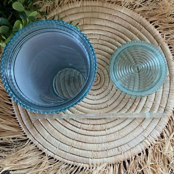 STARBUCKS Iridescent Mermaid Scales Grande 16oz Reusable Tumbler With Straw Blue - Picture 9 of 9